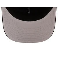 New Era Men's Black Los Angeles Lakers 9SEVENTY Stock Adjustable Hat