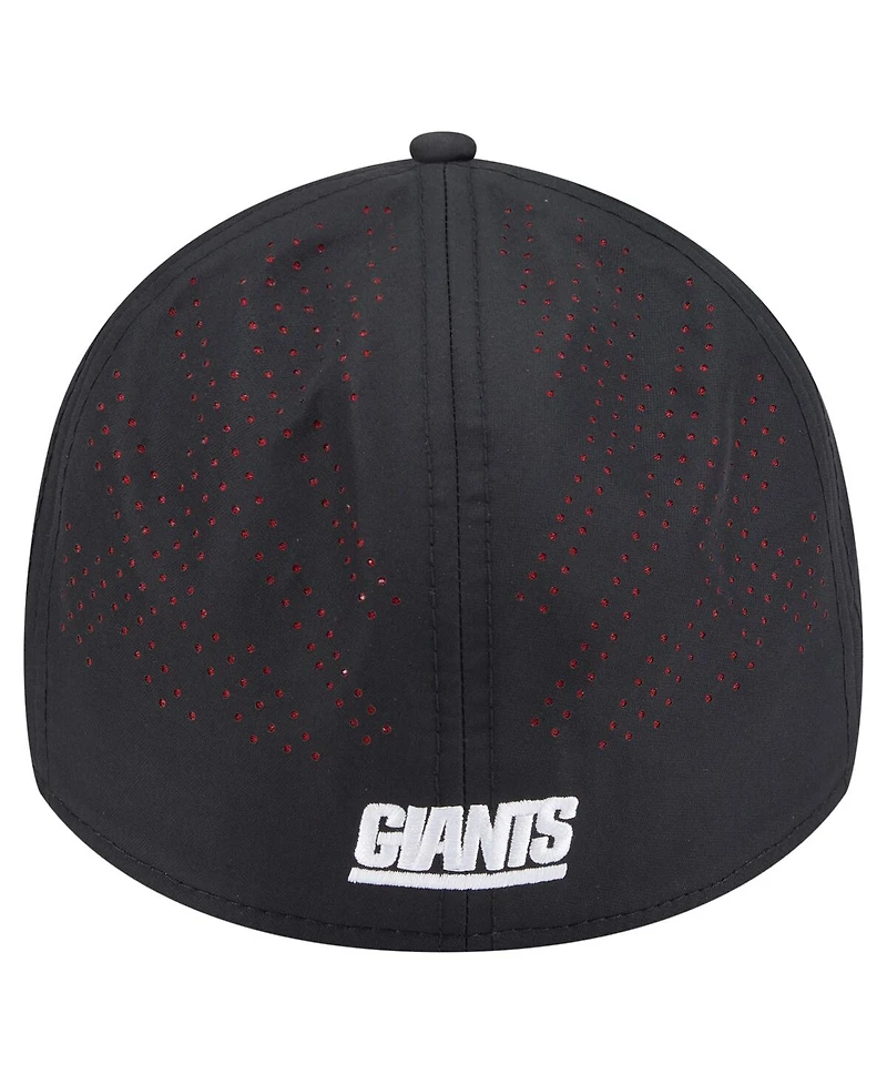 New Era Men's Black New York Giants Night 39THIRTY Flex Hat