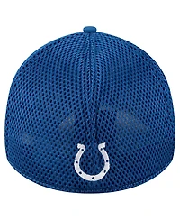 New Era Men's Royal Indianapolis Colts Outline 39THIRTY Flex Hat