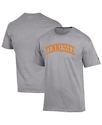Champion Men's Heather Gray Tennessee Volunteers Basic Arch T-Shirt