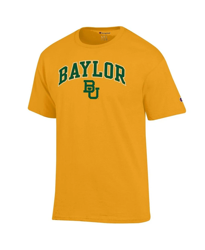 Champion Men's Gold Baylor Bears Arch Over Logo T-Shirt