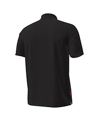 Under Armor Men's Black Maryland Terrapins Performance Drive Chest Stripe Polo Shirt