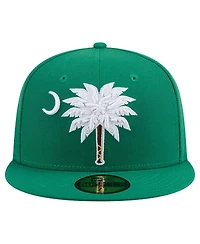 New Era Men's Green Myrtle Beach Pelicans Theme Nights 59FIFTY Fitted Hat