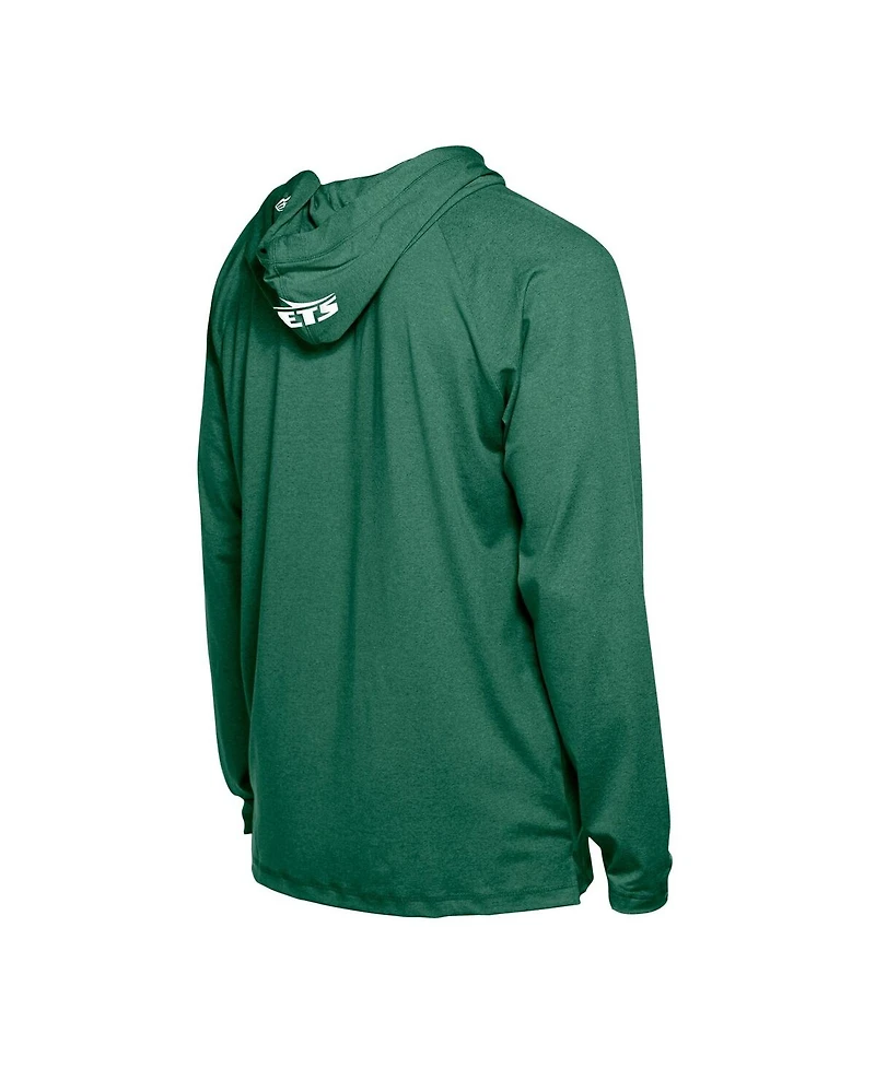 New Era Men's Green York Jets Functional Fandom Hoodie