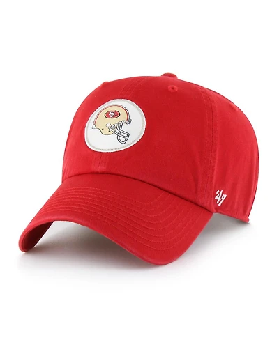 '47 Brand Men's Scarlet San Francisco 49ers Hard Hat Clean Up Adjustable Hat