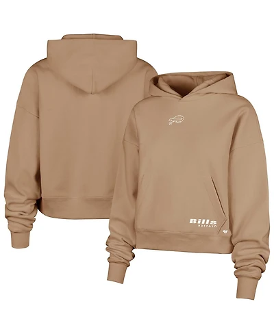 '47 Brand Women's Brown Buffalo Bills Sue Foundation Portabella Hoodie Sweatshirt