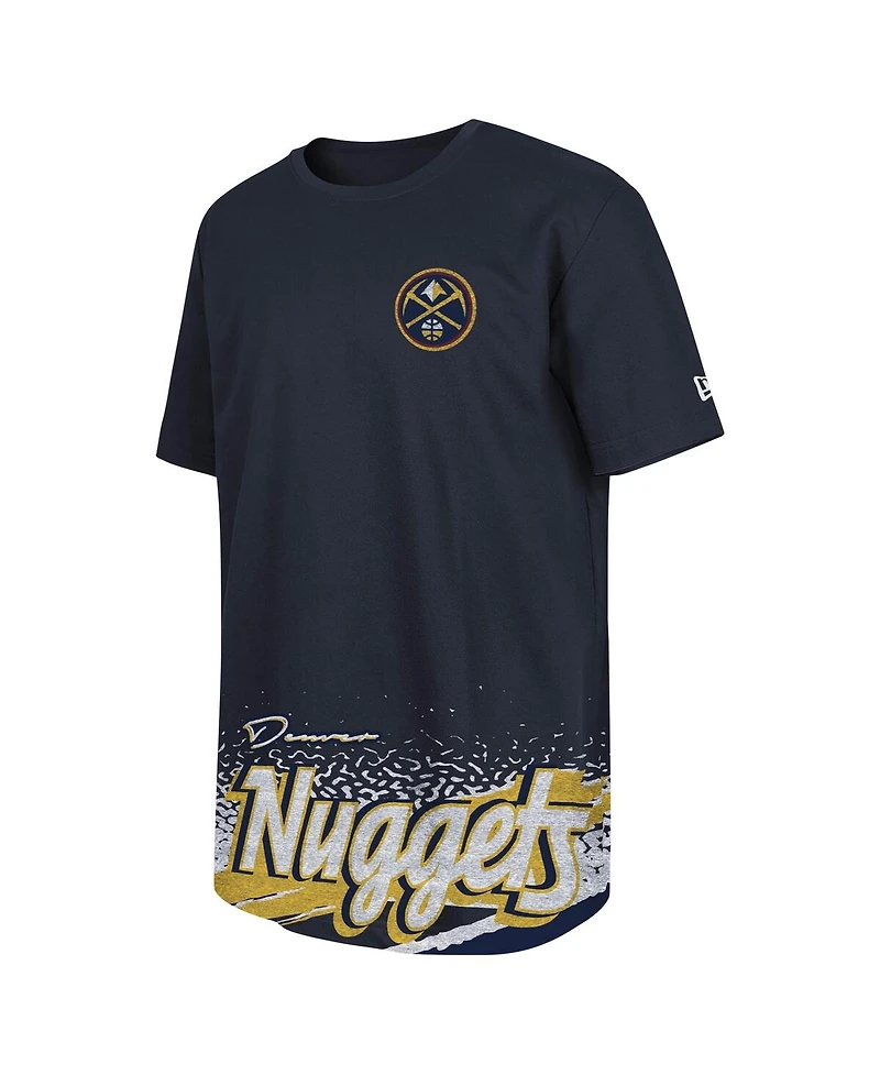 New Era Men's Navy Denver Nuggets Sport Classic T-Shirt