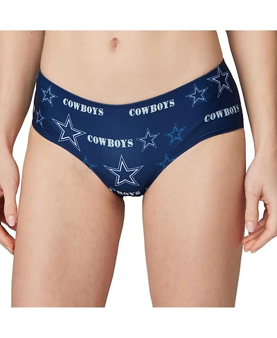 Concepts Sport Women's Navy Dallas Cowboys Mosaic Allover Print Knit Panty