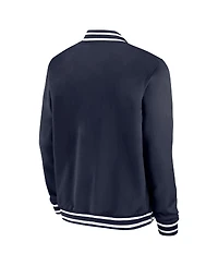 Nike Men's Navy Team Usa Full-Zip Bomber Jacket