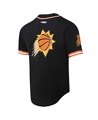 Pro Standard Men's Devin Booker Black Phoenix Suns Capsule Player Baseball Button-Up Shirt