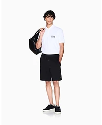 A|X Armani Exchange Men's Gold Logo Polo Shirt