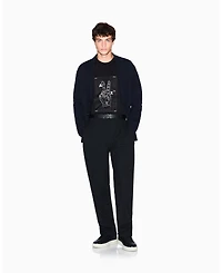 A|X Armani Exchange Men's Night Lab Peace Sign Embellished T-Shirt