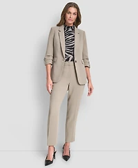 Dkny Women's One Button 3/4-Sleeves Blazer