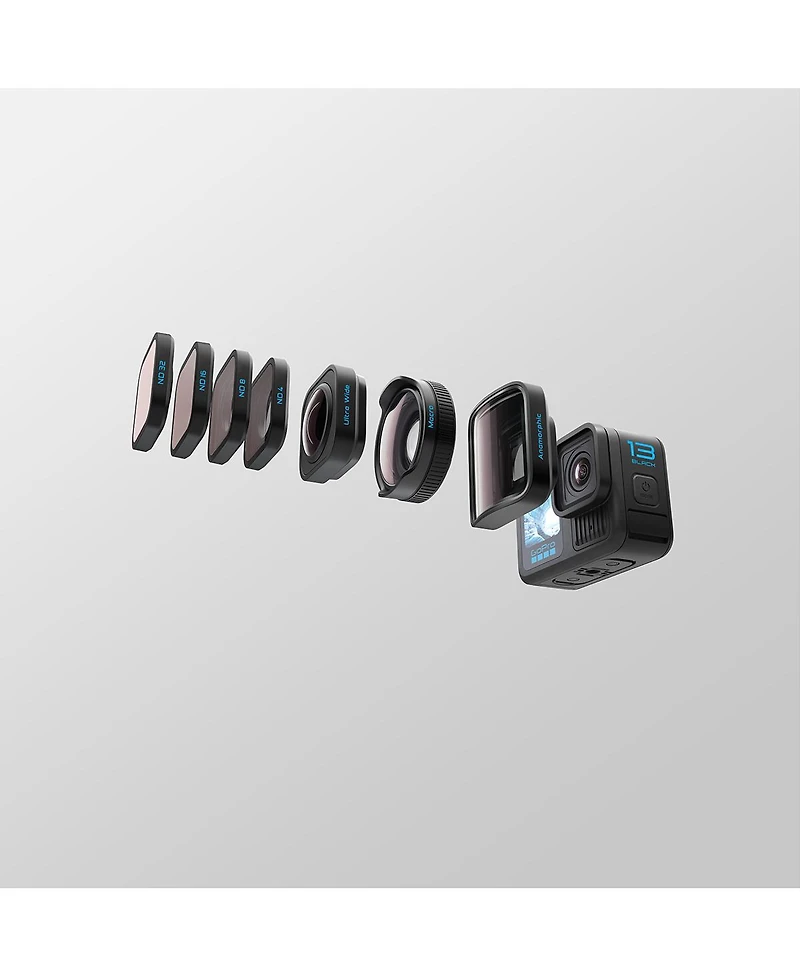 GoPro Hb-Series Lens Mods and Filters Kit for HERO13 Black Camera