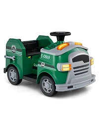 12V Toddler Fire Toy Car with Shovel and Wrench for Ages 37-95 Months