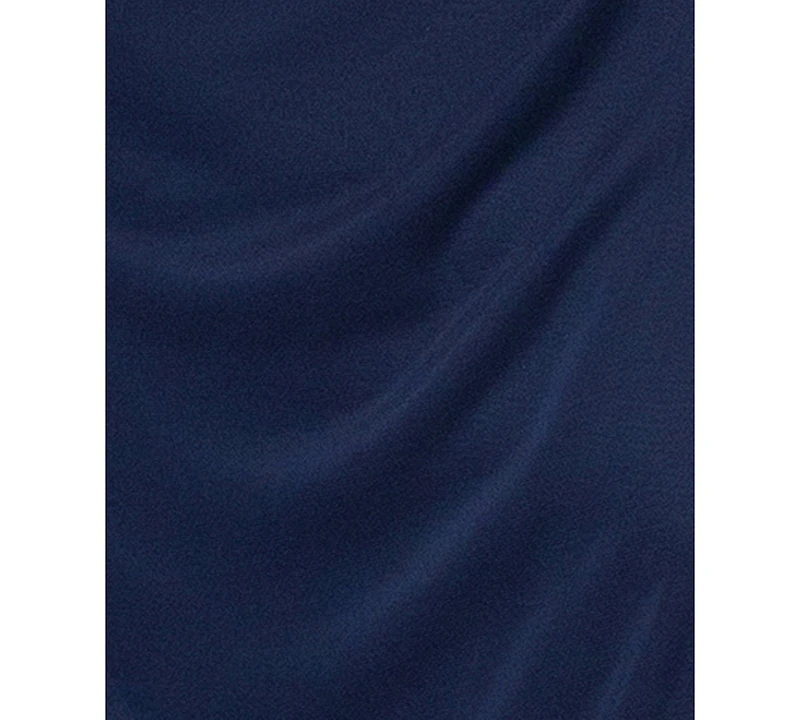 Xscape Plus Embroidered Long Sleeves Dress