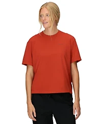 Marmot Women's Air Exchange Upf 50 Crew Short Sleeve Ribbed Collar T-Shirts