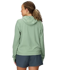 Marmot Women's Air Exchange Upf 50 Hoodie Pullover Sweatshirt