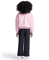 Color Lab Girls 2T-6X Crewneck Long Sleeve Sweatshirt