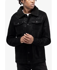 Xray Men's Jacket With Faux Shearling Lining