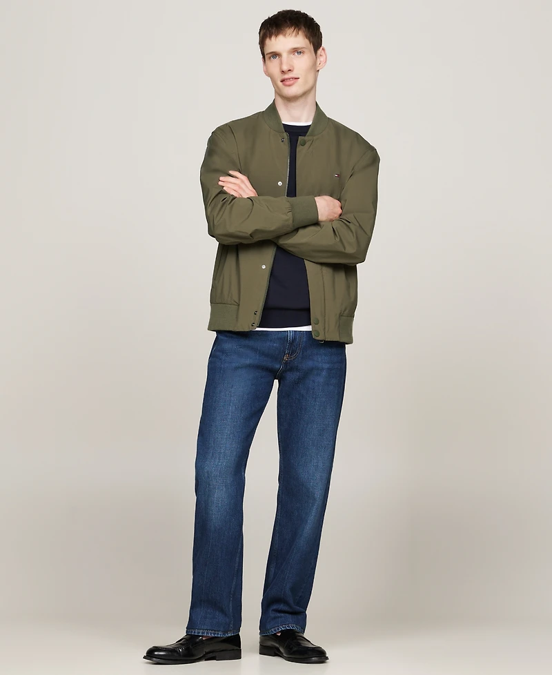 Tommy Hilfiger Men's Lightweight Tech Bomber Jacket