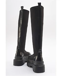 Prologue Shoes Celine Scuba Knee High Boot (Women)