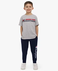 Champion Toddler & Little Boys 4T-7 2-Piece T-Shirt and Jogger Pants Set