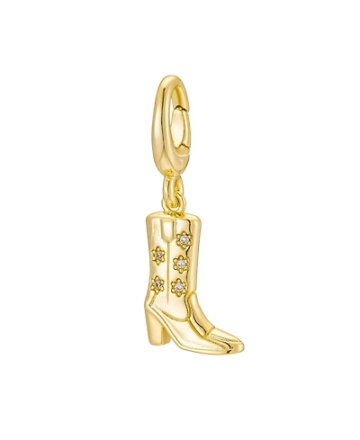 Untamed Petals Cowboy Boot Charm