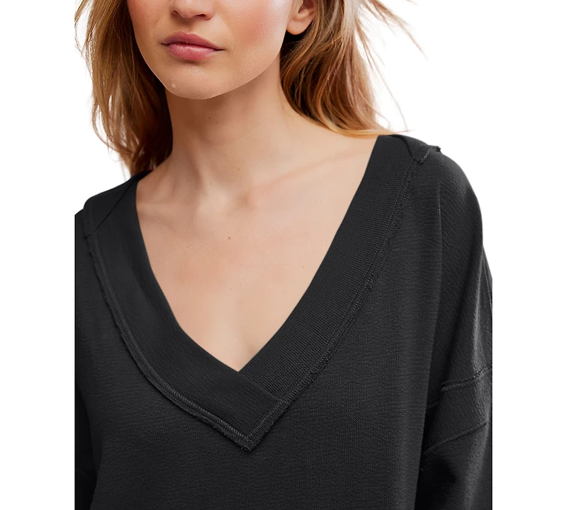 Free People Women's Staycation Pullover Sweatshirt