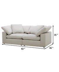 Furniture Fog 2-Pc. Fabric Sofa Set