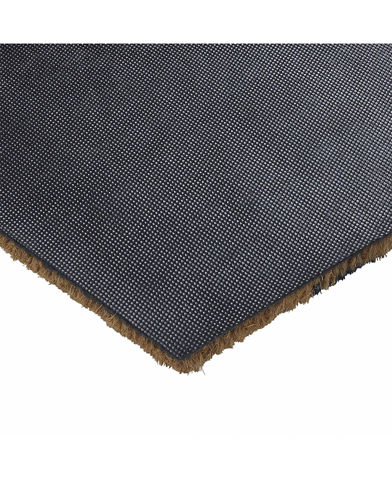 Vcny Home Sunflower Truck Outdoor Coir Doormat, 18" x 30"