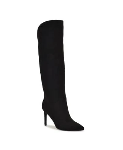 Nine West Womens Razla Tall Stiletto Dress Boots Regular Wide Calf