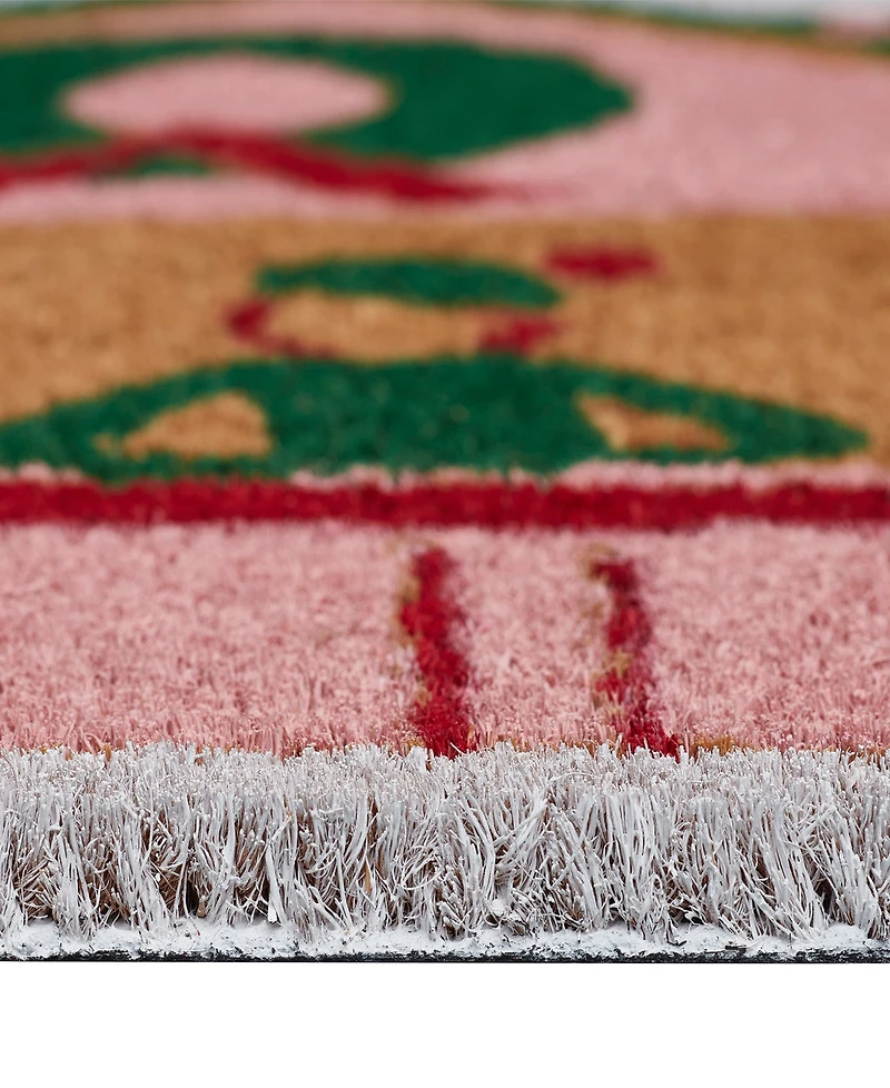 Hallmark House Holiday Outdoor Coir Doormat, 18" x 30"