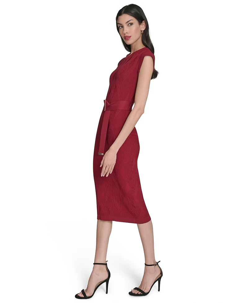 Vince Camuto Women's Extended Cap Sleeve Pull-On Dress