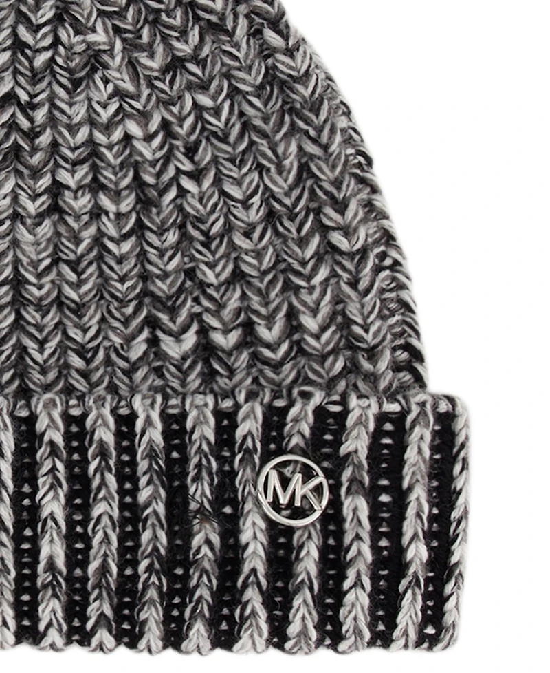 Michael Kors Women's Plaited Marl Cuff Beanie