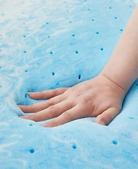Unikome 3" Ultra Soft Memory Foam Quilted Down Alternative Mattress Pad, Queen
