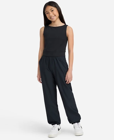 abercrombie kids Girls Sleeveless Round Neck Jumpsuit