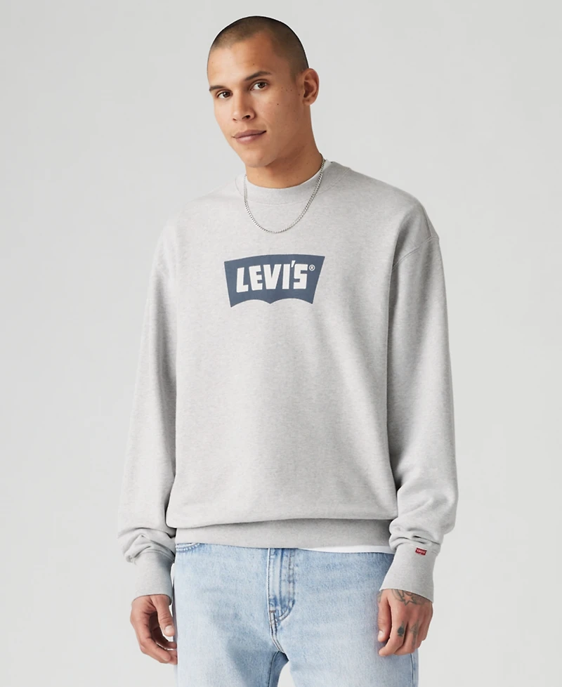 Levi's Men's Relaxed Fit Vintage-Style Graphic Sweatshirt