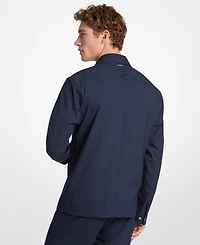 Michael Kors Men's Stretch Zip Shirt Jacket