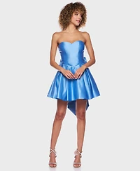 Alex & Sophia Junior's Strapless Bow Dress