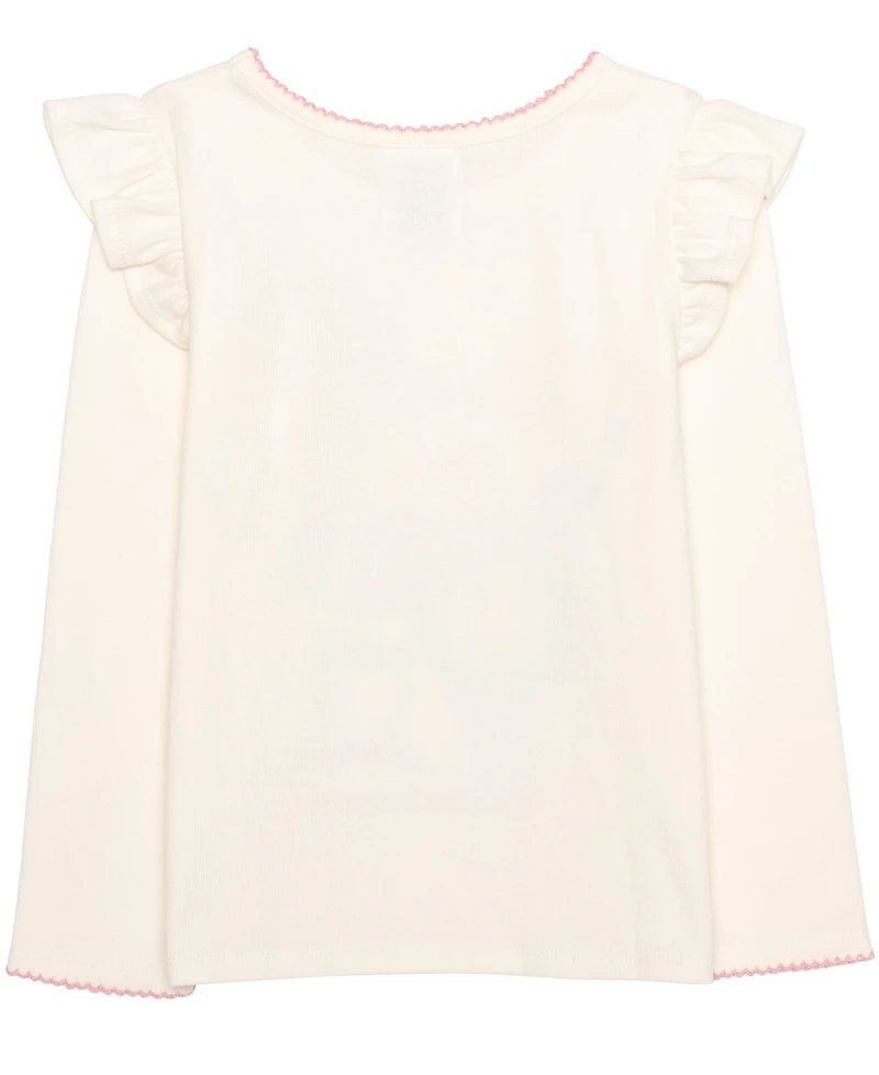 The Grinch Girls 2T-6X 2-Piece Long Sleeve Top and Skirt Set