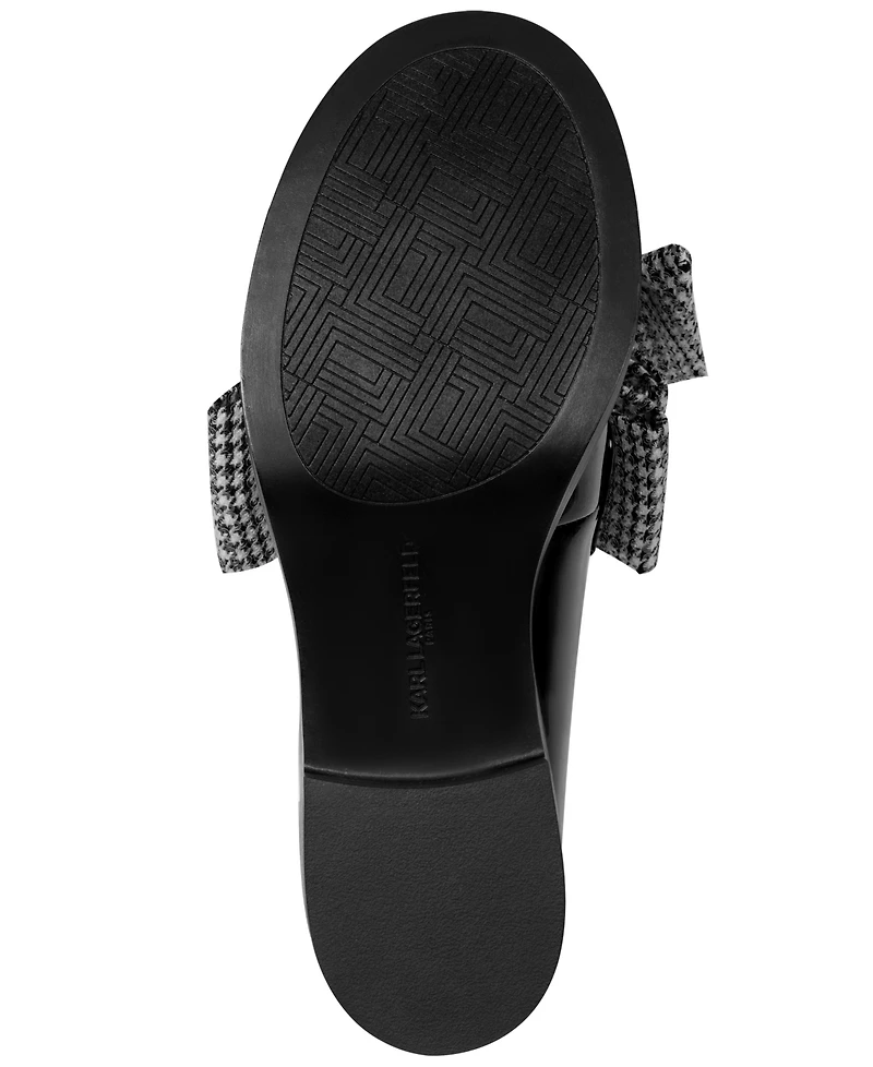 Karl Lagerfeld Paris Women's Camilia Bow Slip-On Loafers