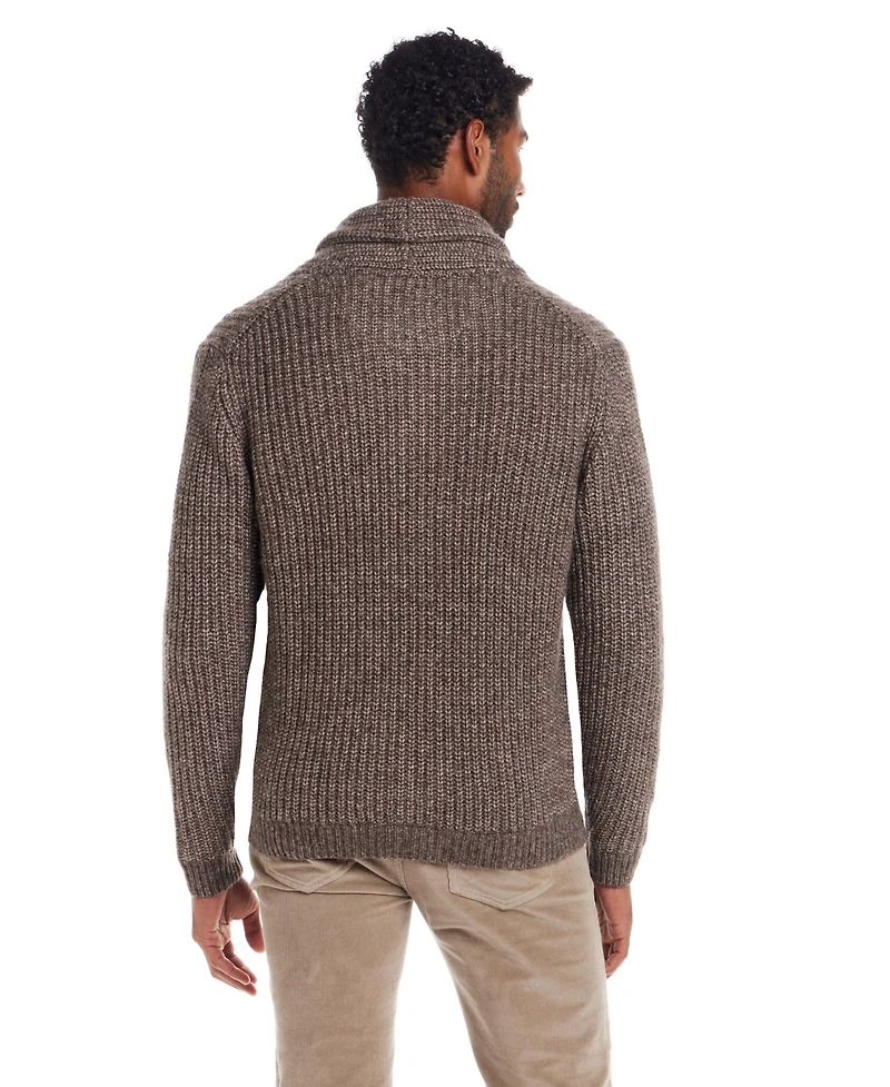 Weatherproof Vintage Men's Mixy Shawl Collar Cardigan Sweater