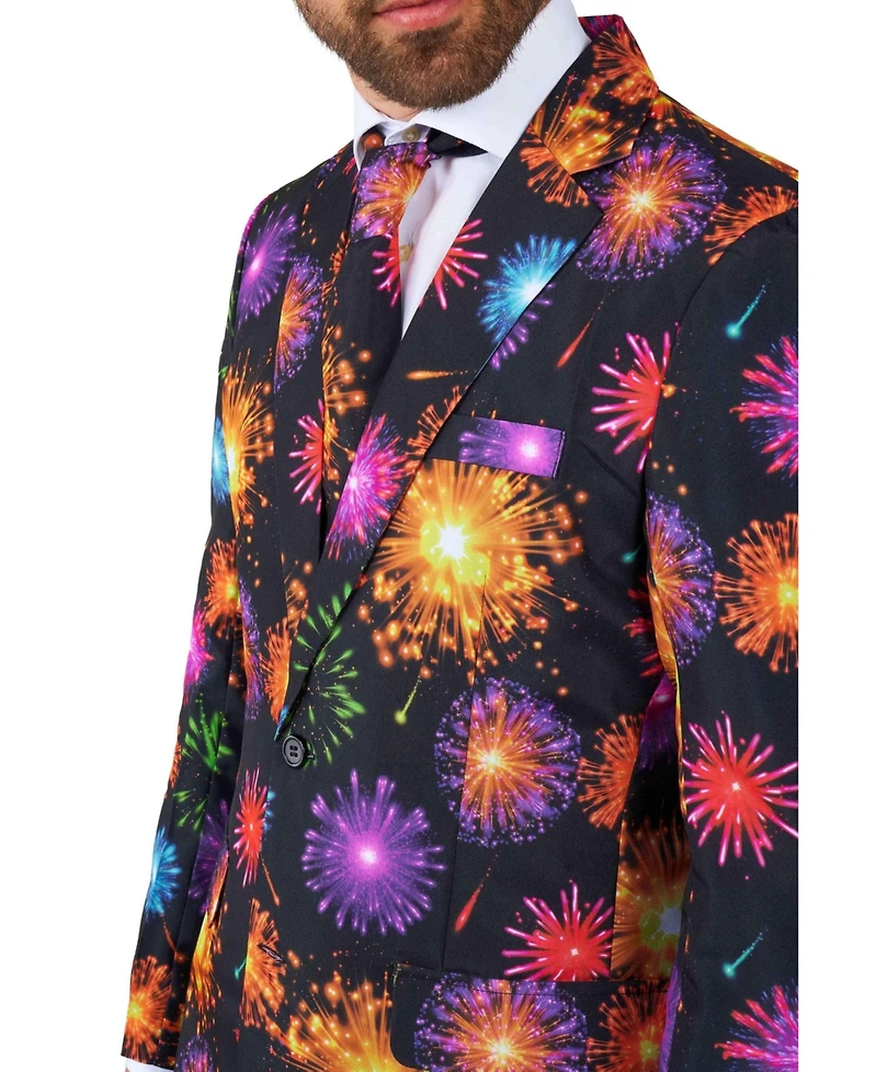 Suitmeister Men's Party Costume - Funny Balloons And Confetti Suit