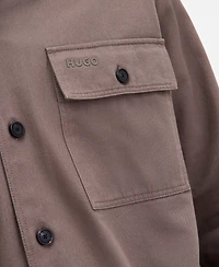 Hugo by Boss Men's Epoldo Oversized-Fit Long-Sleeve Shirt