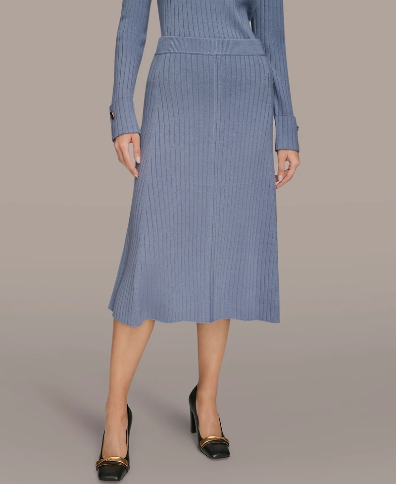 Donna Karan New York Women's Seaming Sweater Skirt