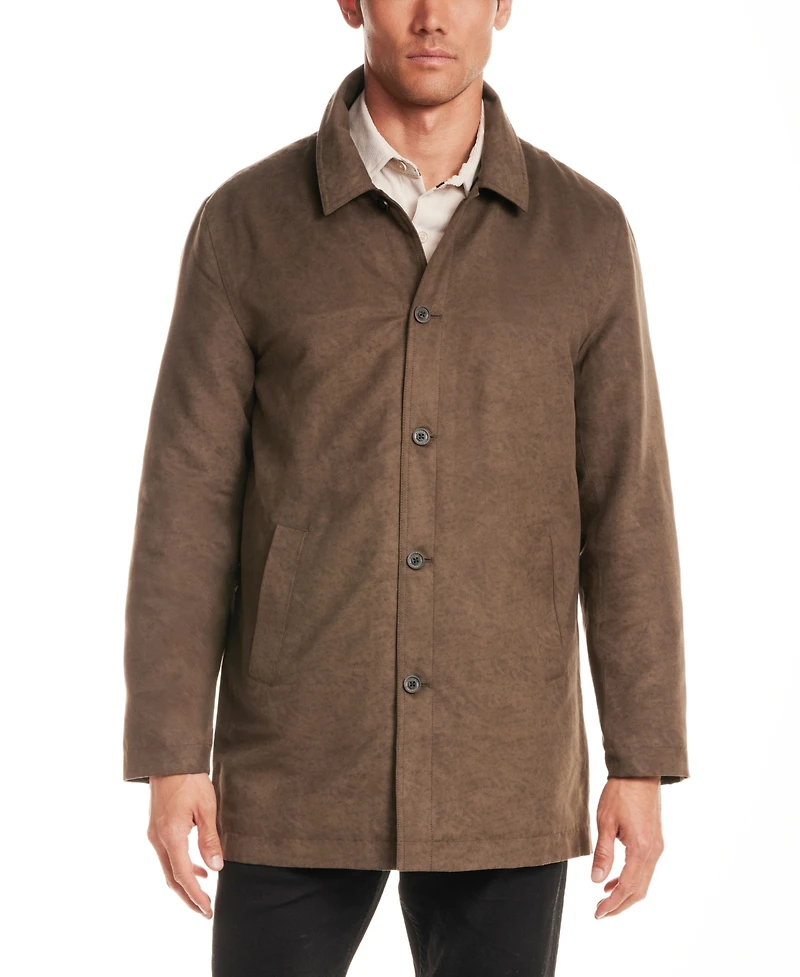 Vintage & Black Men's Button Front Long Sleeve Jacket