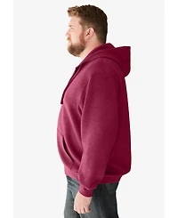 KingSize Big & Tall Fleece Zip-Front Hoodie