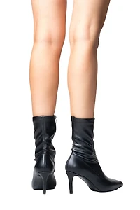 Prologue Shoes Thalin Zip Stiletto Boot (Women