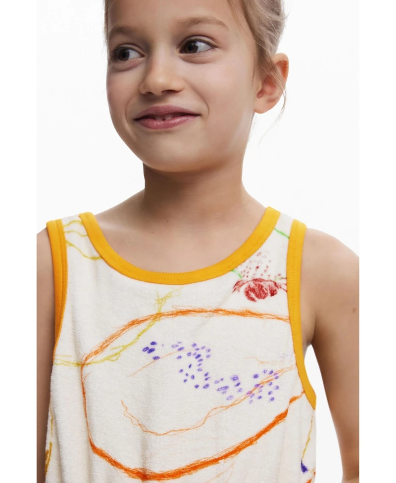Desigual Girls's Short jumpsuit strokes